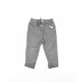 TU Boys Grey Denim Cargo Jeans Size 12-18 Months