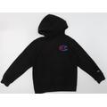 Champion Boys Black Cotton Pullover Hoodie Size M Pullover