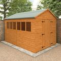 Redlands 8' x 12' Shiplap Apex Heavyweight Workshop