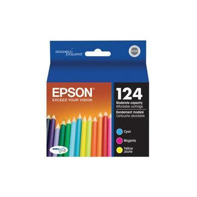 Epson T124520 DuraBrite Ultra Color Ink Cartridges - Pack Of 3