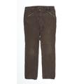 M&Co Womens Brown Straight Jeans Size 12 L26 in