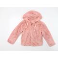 F&F Womens Pink Fleece Jacket Size XS