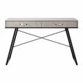 Interiors by PH Study Desk with 2 Drawers, Grey