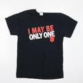 Gildan Mens Black T-Shirt Size M - I May Be Only One Chester Romans American Football