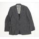 Simon Carter Mens Grey Jacket Suit Jacket Size L