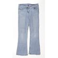 Primark Womens Blue Bootcut Jeans Size 12 L27 in