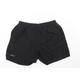 Kalenji Mens Black 100% Polyester Sweat Shorts Size 30 Regular - Inside Leg 4 Inches