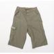 Regatta Boys Green Chino Shorts Size 3-4 Years