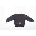 NEXT Boys Grey Pullover Sweatshirt Size 2 Years - Star