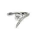 Shaun Leane Entwined 18ct White Gold 0.50ct Diamond Outward Engagement Ring - J