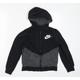 Nike Boys Black Full Zip Hoodie Size M