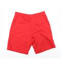 Dunlop Mens Red Athletic Shorts Size 34 in