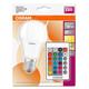 Osram 9w LED GLS E27 RGB With Remote