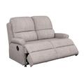 G Plan Grey Fabric Newmarket 2 Seater Manual Recliner Sofa
