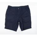 Trespass Womens Blue Cargo Shorts Size S