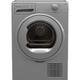 Indesit 8kg Freestanding Condenser Tumble Dryer - Silver