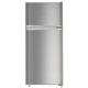 Liebherr 196 Litre 80/20 Freestanding Fridge Freezer With VarioSpace - Stainless steel look