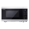 Sharp 28L 900W Digital Microwave With Grill - Silver