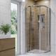 900mm Quadrant Shower Enclosure with Shower Tray - Carina