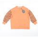 George Boys Orange Striped Pullover Sweatshirt Size 6-7 Years - do you like my steez?