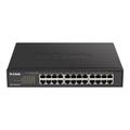 D-Link DGS 1100-24PV2 - Switch - smart - 24 x 10/100/1000 12 PoE - desktop rack-mountable - PoE 100 W