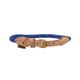 Digby and Fox Reflective Dog Collar Royal - Extra Large