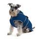 Ancol Stormguard Fleece Lined Dog Coat and Chest Protector - Navy - Small