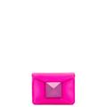 Valentino Garavani One Stud Micro Shoulder Bag in Pink - Fuchsia. Size all.