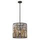 HK/GEMMA/P/B VBZ Gemma 3 Light Vintage Bronze Ceiling Pendant