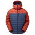 Mountain Equipment - Earthrise Hooded Jacket - Down jacket size L, red/blue