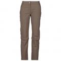 Vaude - Women's Farley Stretch Capri T-Zip Pants III - Zip-off trousers size 40 - Short, brown