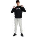 FILA Axel Logo Hoodie Black