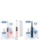 Oral B iO6 Duo Pack Black & Pink Electric Toothbrush with Travel Case