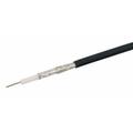 Labgear Black Single 1mm CCS 75Ohm RG6 Digital Satellite Aerial Cable With Foam Filled PE & Aluminium Foil 27600AL/27615AL - 25 Meter