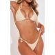 Cream Mix & Match Tie Side Bikini Bottoms