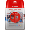 Canon CLI-551XL High Capacity 4 Ink Cartridge & Photo Paper Value Pack - 6443B006 (Original)