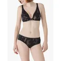 Maison Lejaby Ombrage Triangle Bra, Noir