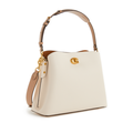 Willow leather shoulder bag