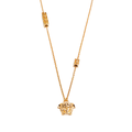 La Medusa brass necklace