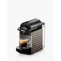 Nespresso Krups Pixie XN304T40 Coffee Machine, Titanium