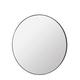 Broste Copenhagen Complete Wall Mirror Round Black / Small