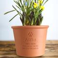 Personalised Pet Memorial Plant Pot with Forget Me Not Seeds | Letterfest