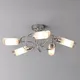 John Lewis ANYDAY Limbo Semi Flush 5 Arm Ceiling Light, Chrome