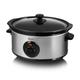 Swan SF17020N Stainless Steel 3.5L Slow Cooker - Silver