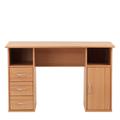 Alphason Maryland Wooden Office Desk - Beech