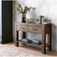 Cannes Dark Oak Console Table