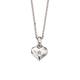 Little Star Bella Diamond Heart Necklace