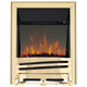 Focal Point Fires 2kW Mono LED Reflection Inset Electric Fire - Brass