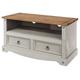 Core Products Halea Pine Flat Screen TV Unit - Grey