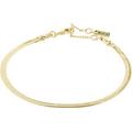 Pilgrim Gold Joanna Flat Snake Chain Bracelet - Gold